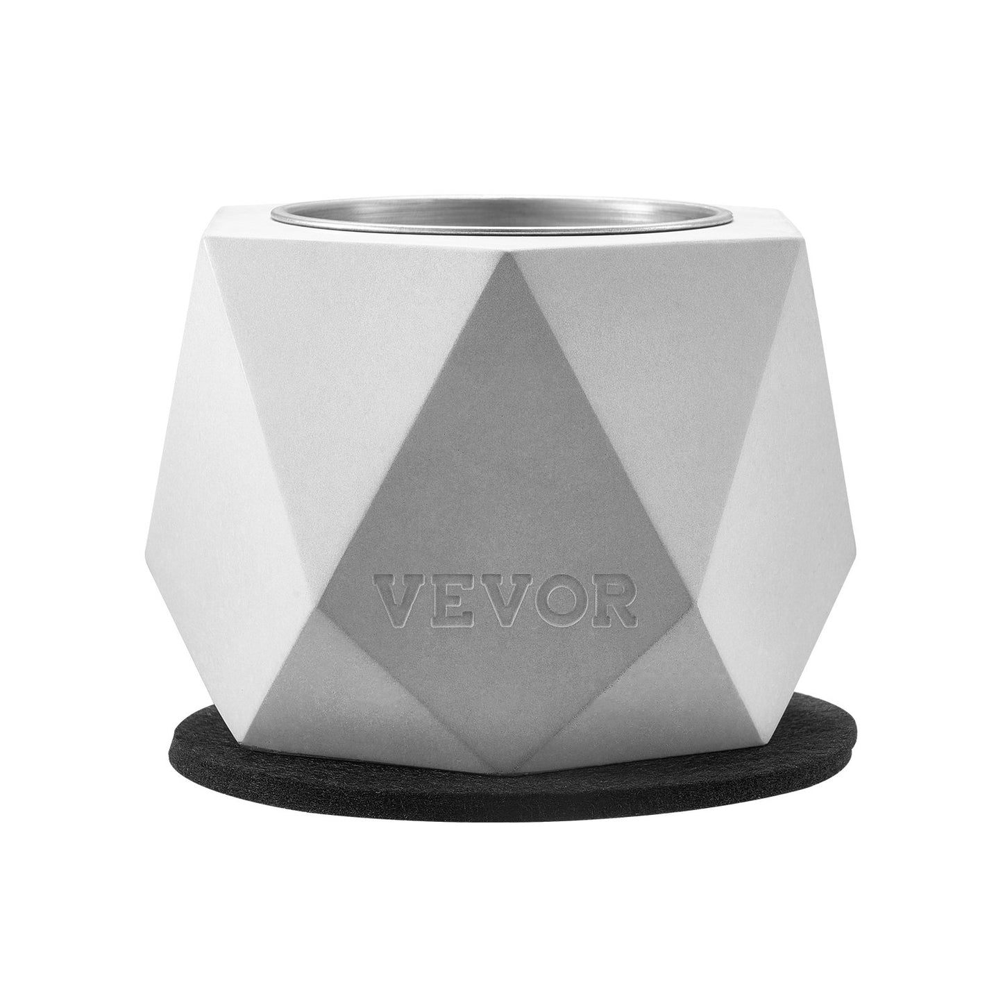 VEVOR Tabletop Fire Pit Bowl Concrete Fireplace Indoor Outdoor for Patio