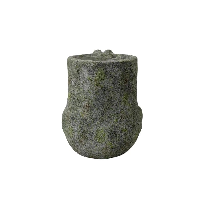 Quirky Frog Planter w Hole + Plug 26cm